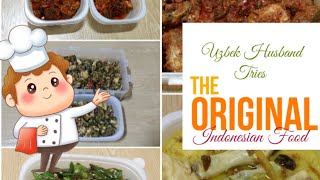 Indonesian food makes my uzbek husband amazed|| Rendang opor ayam Eid adha