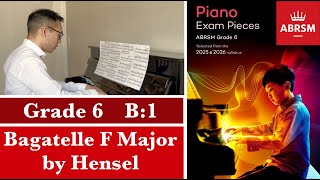 ABRSM Piano 2025-2026 Grade 6, B:1 Fanny Hensel: 