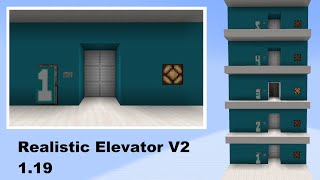 Minecraft Hyper Realistic Elevator 1.21