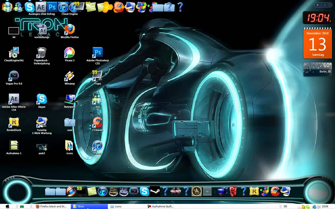 Rocketdock Installation Icons Skins Youtube