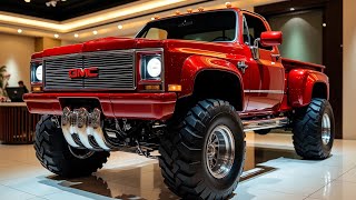 GMC's New 2025 Vintage Pickup Truck: The Best of Both Worlds