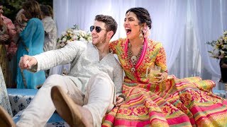 First Pics of Priyanka Chopra & Nick Jonas WEDDING Sangeet & Mehendi Ceremony Fr