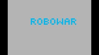 RoboWar trailer