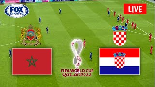 Morocco vs Croatia Group F LIVE | FIFA World Cup QATAR 2022 Football | Match Today Watch Streaming
