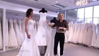 Simple Chic Wedding Dresses from Martina Liana