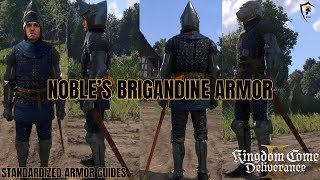 KCD2 Noble's Brigandine Armor - Standardized Armor Guide