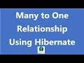 Java interview questions:- How can we implement Many To One relation in database using Hibernate?