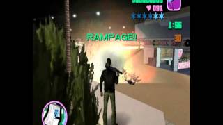 Grand Theft Auto Vice City Crashes and Stupids