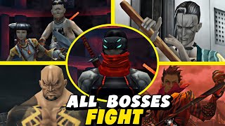 ALL BOSSES FIGHT - SHINOBI PS2 (WITH CUTSCENES) [HD]