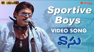 Sportive Boys  Full Video Song || Vasu(2002) Movie || Venkatesh, Bhumika Chawla