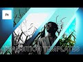 How To Use Motion Array Premiere Pro Template Transitions - Template Transition Tutorial
