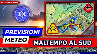 METEO – Allarme Maltempo sulle Isole | Previsioni Fino al 17 Gennaio