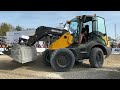 mecalac swing loader show at bauma 2022 expo 4k