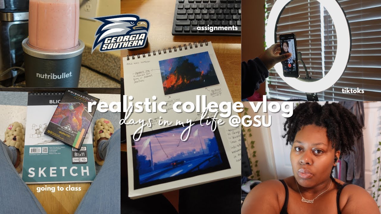 Realistic College Vlog: Days In My Life As A Senior - YouTube