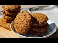 호밀100% 🤎 고소하고 쫀-득한 식감대박 호밀쿠키 레시피 :: Rye Nuts Cookies