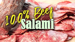 Making a 100% Beef Salami