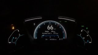 2019 Honda Civic Hatchback 1.5 Turbo CVT 0-60 Time Traction Control ON/OFF Test