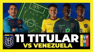 Mi 11 Titular Ecuador vs Venezuela | Sudamericano Sub20 Colombia 2023 🇪🇨🏆