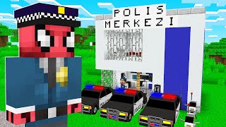 FERİTED'İN YENİ POLİS MERKEZİ 🚓 - Minecraft