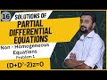 Solution Of Non-Homogeneous PDE - (D+D’-2)z=0 - Maths Faizal