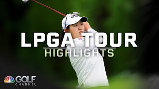 LPGA Tour Highlights: Rose Zhang 'dialed in' in Cognizant Founders Cup Round 1 | Golf Channel