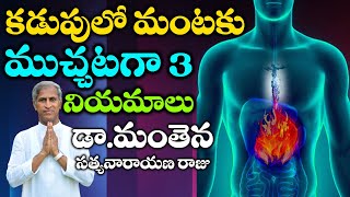కడుపులో మంటకు ముచ్చటగా 3 నియమాలు! | Stomach Acidity | Manta | Dr Manthena Satyanarayana Raju Videos