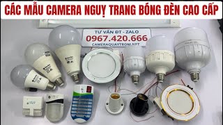 Tổng Hợp Các Mẫu Camera Nguỵ Trang Bóng Đèn, Camera Đui Đèn, Camera Nguỵ Trang Đèn Ngủ