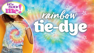 How to Create Stylish Sunbursts With It's So Me Rainbow Tie-Dye Kit