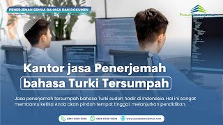 Pusat Penerjemah  Bahasa Turki Indonesia Turki