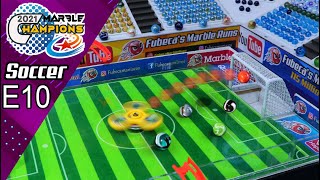 Marble Champions ┆ E10 Collision Soccer ┆ by Fubeca's Marble Runs