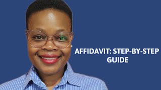 How to Craft the Perfect Affidavit. #what to include in an affidavit.