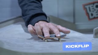 How to Kickflip a Fingerboard