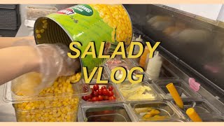 [ENG]🥗Preparing For Salady🥗 | Part Time Job Vlog | Salady Vlog | Salady Part Time Job | Salady Menu