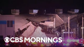 Search continues after tornado rips through Illinois Amazon warehouse, killing at least six people