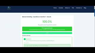 User Dashboard Walkthrough
