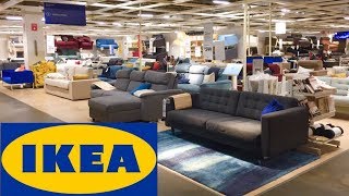 IKEA SHOP WITH ME FURNITURE SOFAS ARMCHAIRS KITCHENS HOME DECOR SHOPPING STORE WALK THROUGH 4K