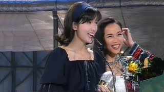 周慧敏 1993勁爆女歌手銅獎上台得獎片段