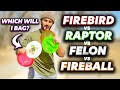 Finding the BEST OVERSTABLE 9 SPEED | Firebird vs Felon vs Raptor vs Fireball