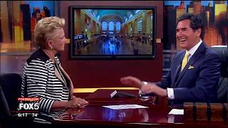 Joan Lunden & Ernie Anastos talk Breast Cancer Awareness on Fox 5 NY