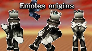 Forsaken emotes origins | Forsaken Origins