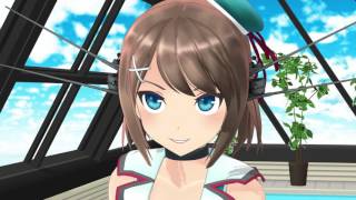 【MMD艦これ】あのプールでELECT【摩耶改二】 kancolle maya