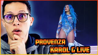 REACCION || Karol G - PROVENZA / Fin de concierto (4K) - Arena Ciudad de México (CDMX)