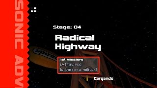 Sonic Adventure 2 (PC) (20|31) / DARK | Stage 4: Radical Highway [16:9/FHD@60]