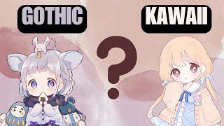 Are you a Goth Girl or a Kawaii Girl? | What Type Girl Are You? | Aesthetic Quiz