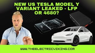 NEW US Tesla Model Y variant leaked - LFP or 4680?