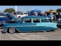 danny’s 1956 bel air wagon low rider 210 at j street marina nomad hydraulics