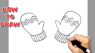 How to Draw a Mitten