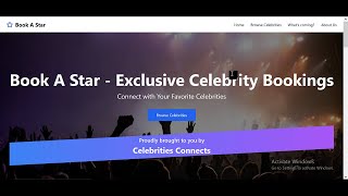 How to Build a Celebrity Booking System with Event Calendar – PHP & MySQL Script