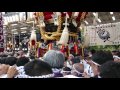 ２０１５年百舌鳥八幡宮ふとん太鼓（梅北町宮入　蔵入）