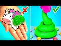 DIY Unicorn Squishy 🦄 *Rich VS Poor Unicorn Satisfying Fidgets *